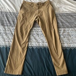 Mens 33x30 khaki chino pants